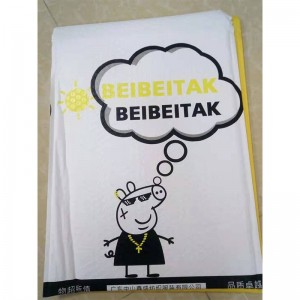 återvinningsbar biofördelningsbar biobubbla plastfolie dragkedja med dragkedja, dragkedja påse med bubbelkudde