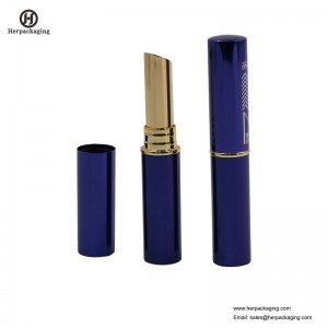HCL409 Tom läppstiftfodral Läppstiftbehållare Läppstiftrör sminkförpackning med smart magnetklämma lock Läppstifthållare