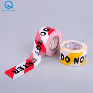 FARA INTE INTE Varningstejp, VARNING FÖR INTE FÖR Barrikadband, FÖRSIKTIGHET INTE ANGÅR Barriärband