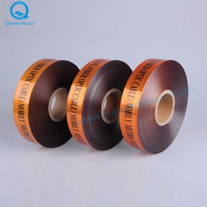 Saudiarabien FARA / FÖRSIKTIG Underjordisk telekommunikationskabel Varningstejp; Fiberoptisk kabel nedanför undervarnd varningstejp