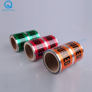 316 Rostfritt stål Wire Detectale Varningstejp, Tracer Wire Underground CAUTON Barricade Tape