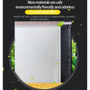 porto bubbelpåsar vadderad påse porto Vit KraftBubble Mailers specialutskrivna bubbla mailer vadderad