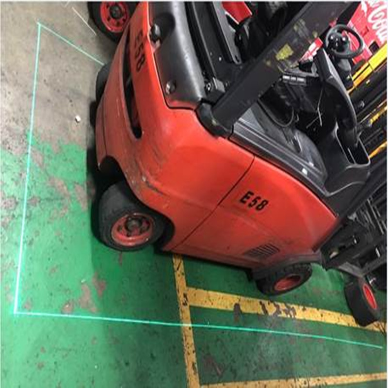 Laser Red Zone Danger Area Forklift Varningsljus för lager