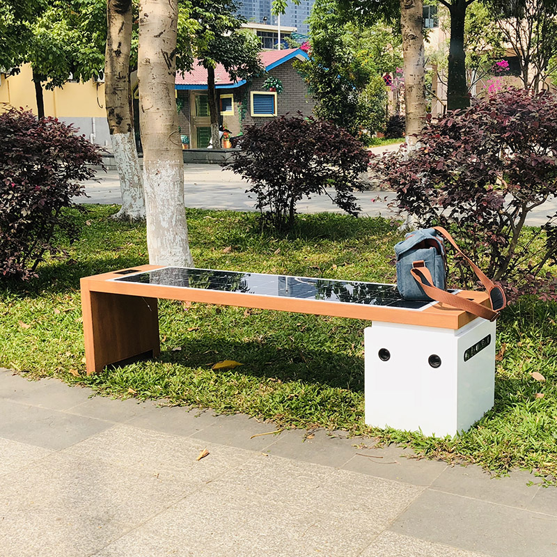 Smart Park Bench Wireless Energy Wireless Charger