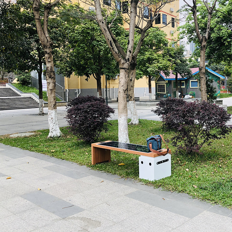 Smart Park Bench Wireless Energy Wireless Charger