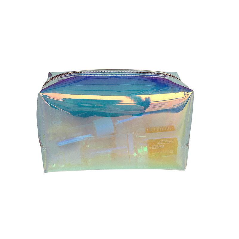 Korea Style Small Färgglada Beauty Storage Boxes Bins Case Zipper Makeup Bag
