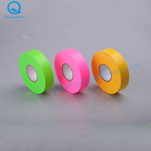 25mm x 100m PVC fast standardpräglad flaggband