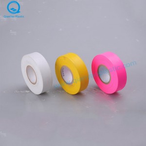 Präglad Fluoro PVC Garden Flagging Tape China Factory