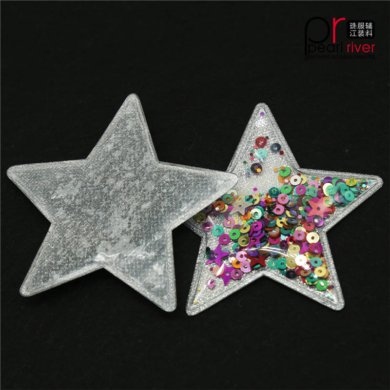 Stjärna 3D-hologram / 3D-holografisk lapp / 3D-linsformig