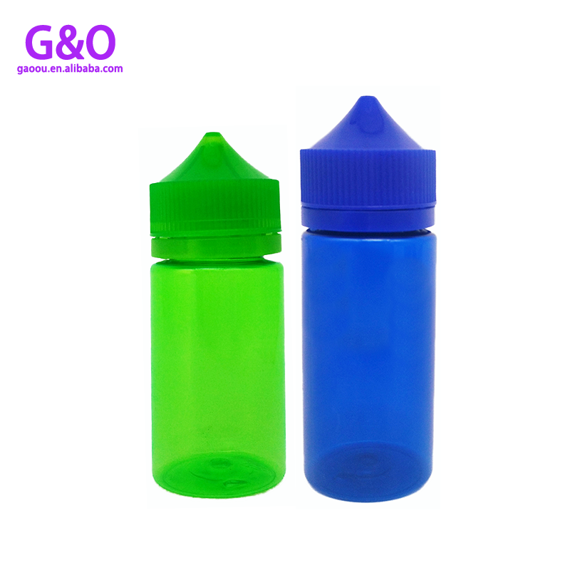 100 ml 4oz 120 ml knubbig e cigflaska plast dropper gorilla e vape flaska enhörning sällskapsdjur droppe behållare 100 ml enhörning knubbig gorilla flaskor