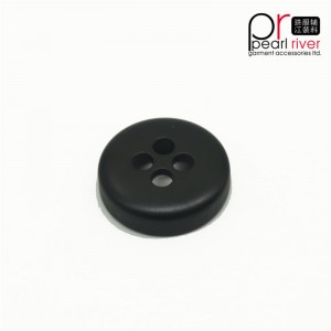 Anpassad logotyp för rund gravering av harts, knappar för kläder / skjorta