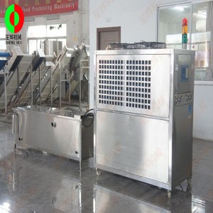 Tre-tråg förkylningsvatten grönsaks- och fruktkonserveringsenhet ZL- (10/15/20/30)