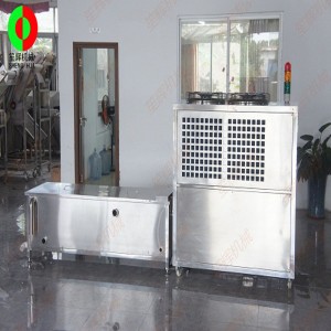 Tre-tråg förkylningsvatten grönsaks- och fruktkonserveringsenhet ZL- (10/15/20/30)