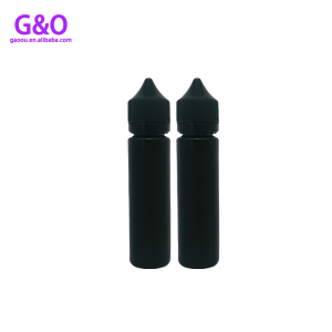 husdjur eliquid flaska vape eliquid plastflaska 60 ml orange färg ny knubbig gorilla e cig flytande plast droppflaskor