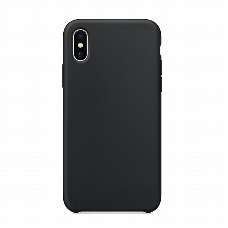 Mobiltelefon silikonfodral för iphone X XS MAX, silikonfodral för iphone 7