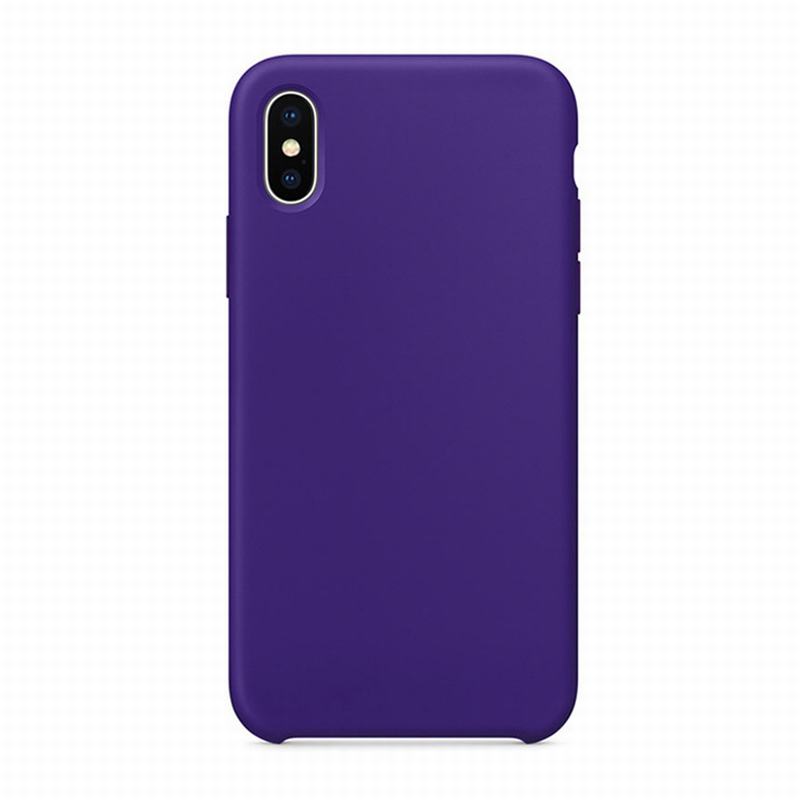 För iPhone X Kina tillverkare anpassat silikon mobiltelefon fodral