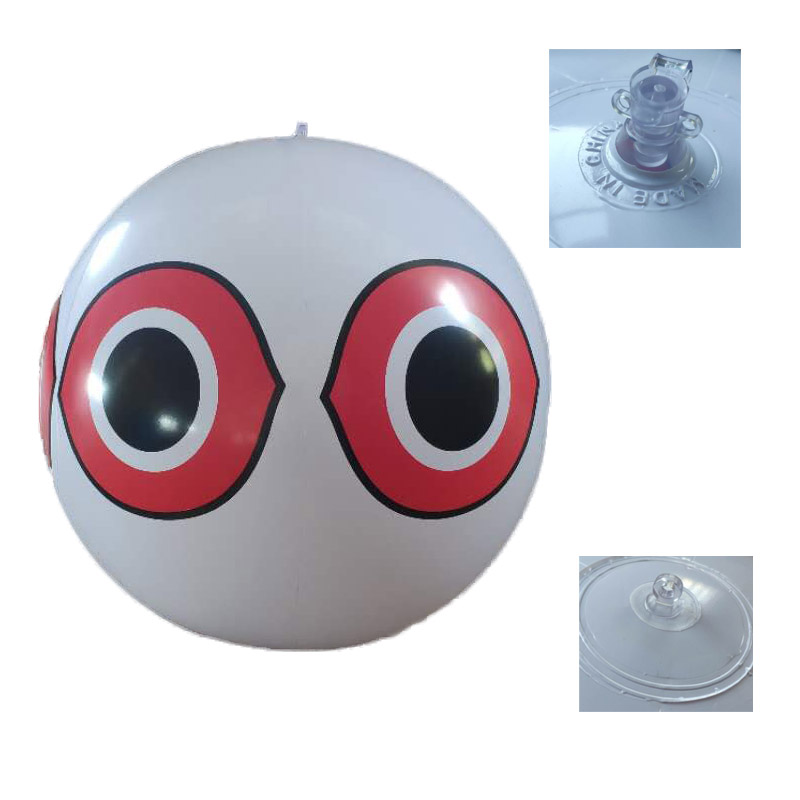 Visual Bird Repellers Uppblåsbara Scare Eye Balloons Pest Controller Snabb och Effektiv Visuell Deterrent Farm Orchard Protector