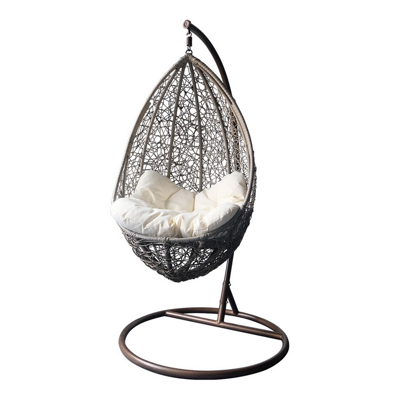 Double Outdoor Rattan Hanging Egg Chair Swing