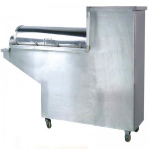 lotusfröavdrivning med öppen kantmaskin