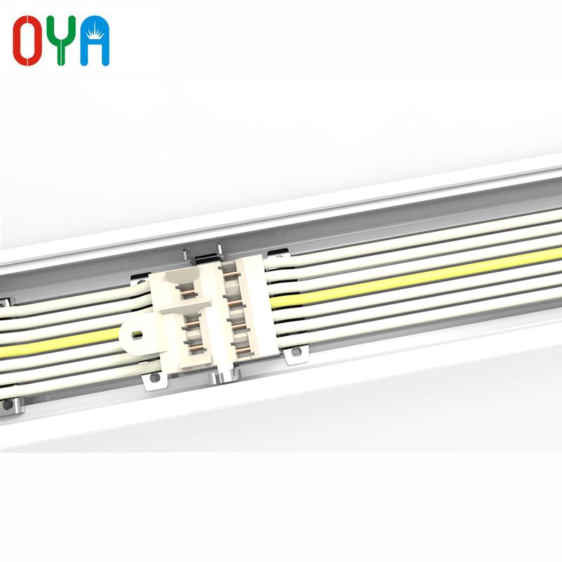 PWM dimbar 60W LED linjärt belysningssystem med 7-ledningsledningsskena