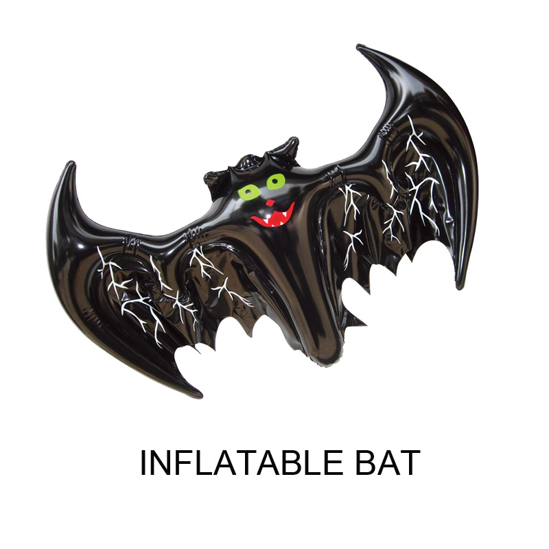 Uppblåsbara Halloween dekorationer rekvisita Bat