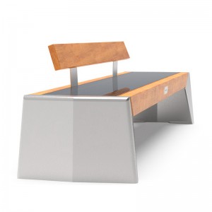 Smart City Street Furniture Photovoltaic Panels Förnybar grön energi