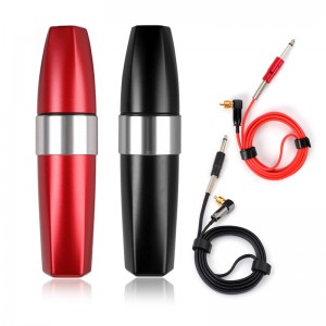Stigma Professional High Quality Tattoo Hybrid Pen Lipsticker Formad Rotary Tattoo Machine Nålpatroner Pen med RCA Jack EM123