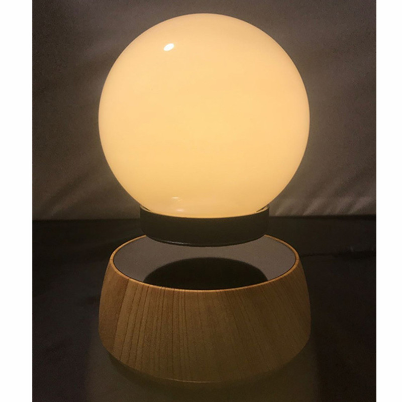 360 spining maglev levitating flytande botten lampa lampa ljus för inredning PA-1000