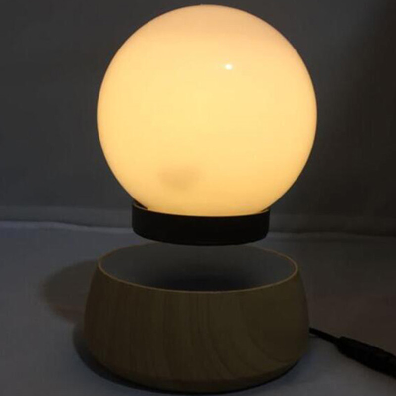 360 spining maglev levitating flytande botten lampa lampa ljus för inredning PA-1000