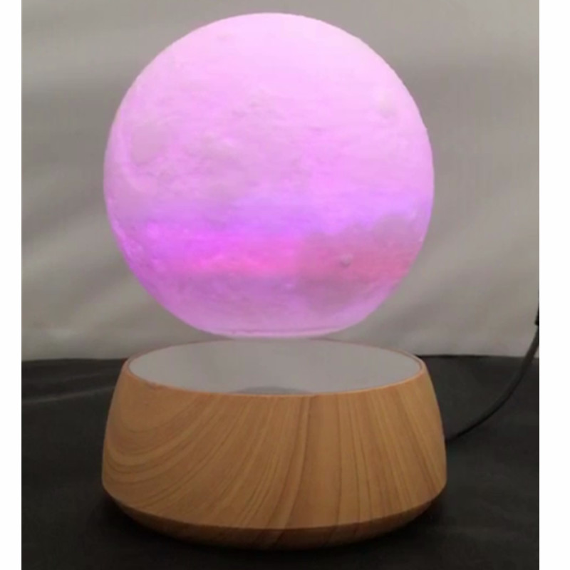 roterande magnetisk levitation PA-0912M ljusbyte flytande månlampa