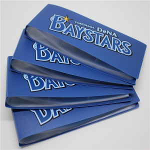 Anpassad design PP-material Kortinnehavare Kortbok