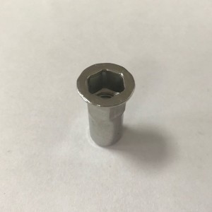 nitar mutter stängd ände