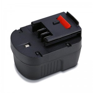 För Black \u0026 Decker A1712, A12, A12EX, FSB12, FSB120B, FSB120BX, BD-1204L, B-8315, BPT1047 12V 1700mAh Ni-Cd trådlösa elverktygsbatterier