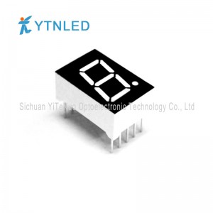 0,5 tum röd 1 siffra 7 Segment LED-display, digitalt rör