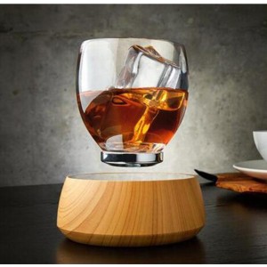 ny 360 spining magnetisk levitating X kopp, flytande glas kopp