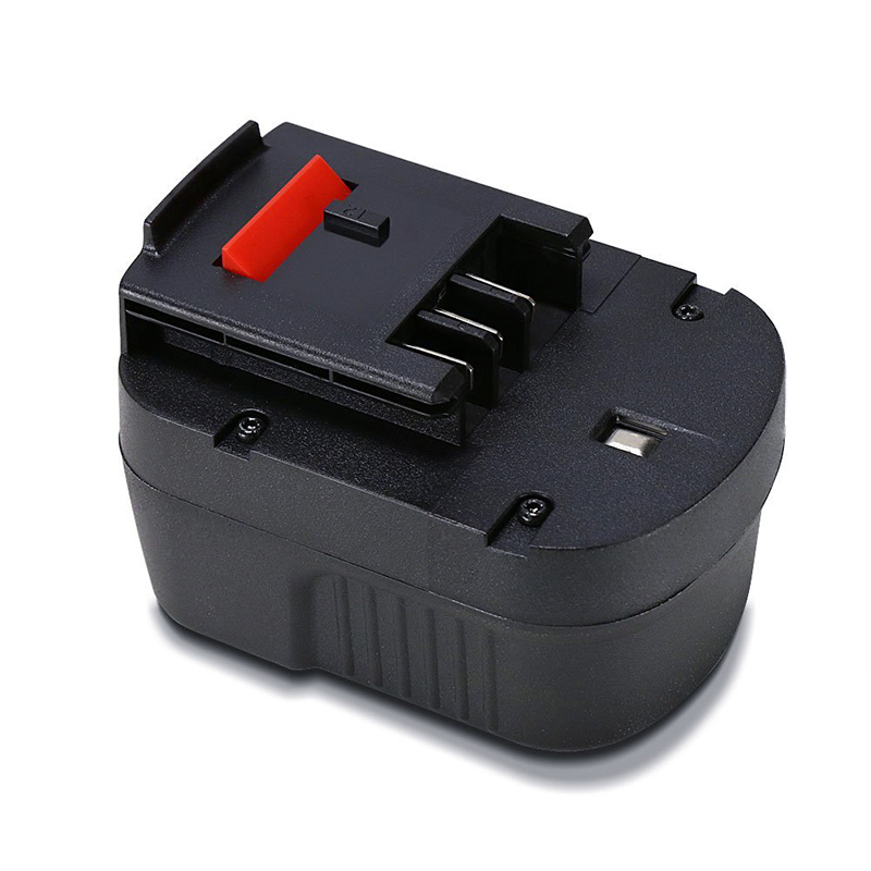 För Black u0026 Decker A1712 12V 2500mAh Ni-Mh utbytningsbatterier Trådlösa borrar