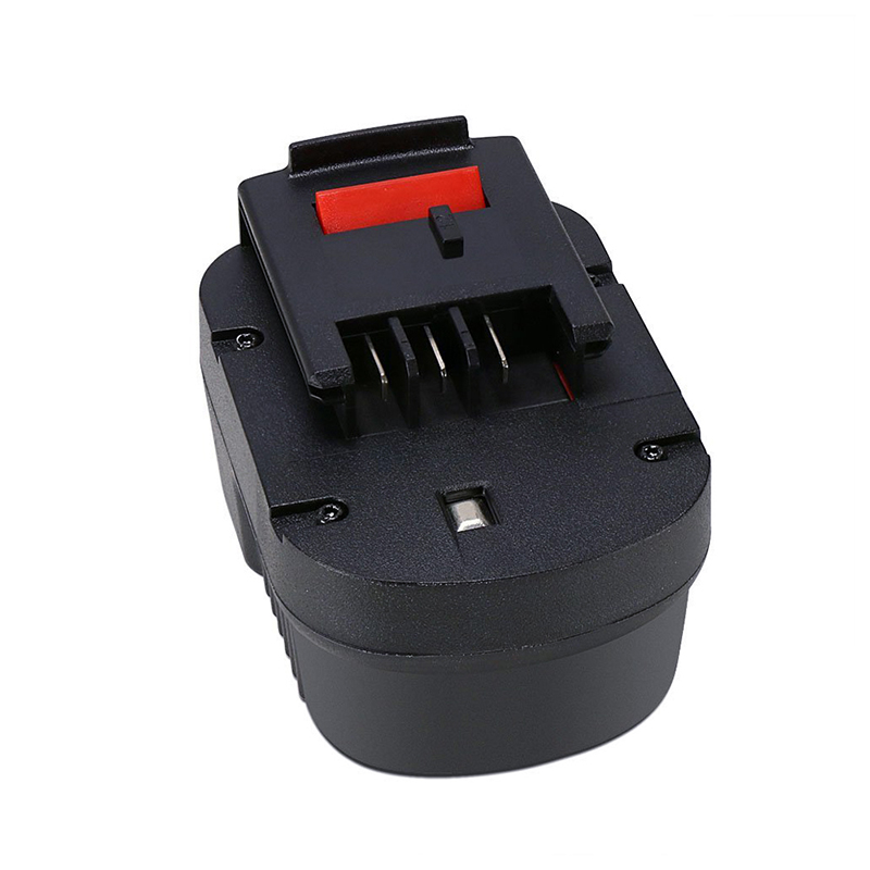 För Black u0026 Decker A1712 12V 2500mAh Ni-Mh utbytningsbatterier Trådlösa borrar