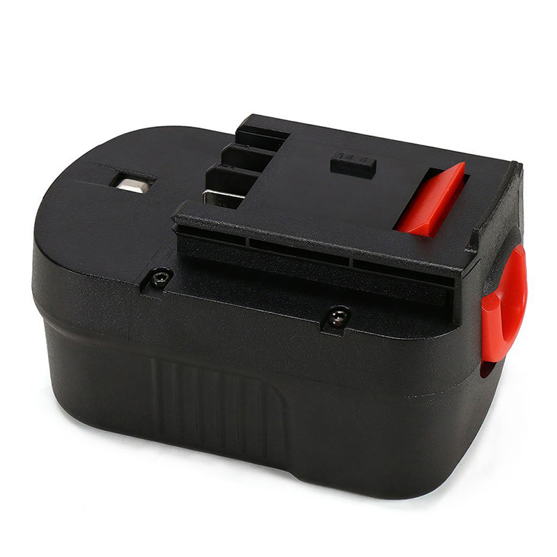 Ni-Cd trådlösa elverktygsbatterier 14.4V 1300mAh för Black u0026 Decker A1714, A14