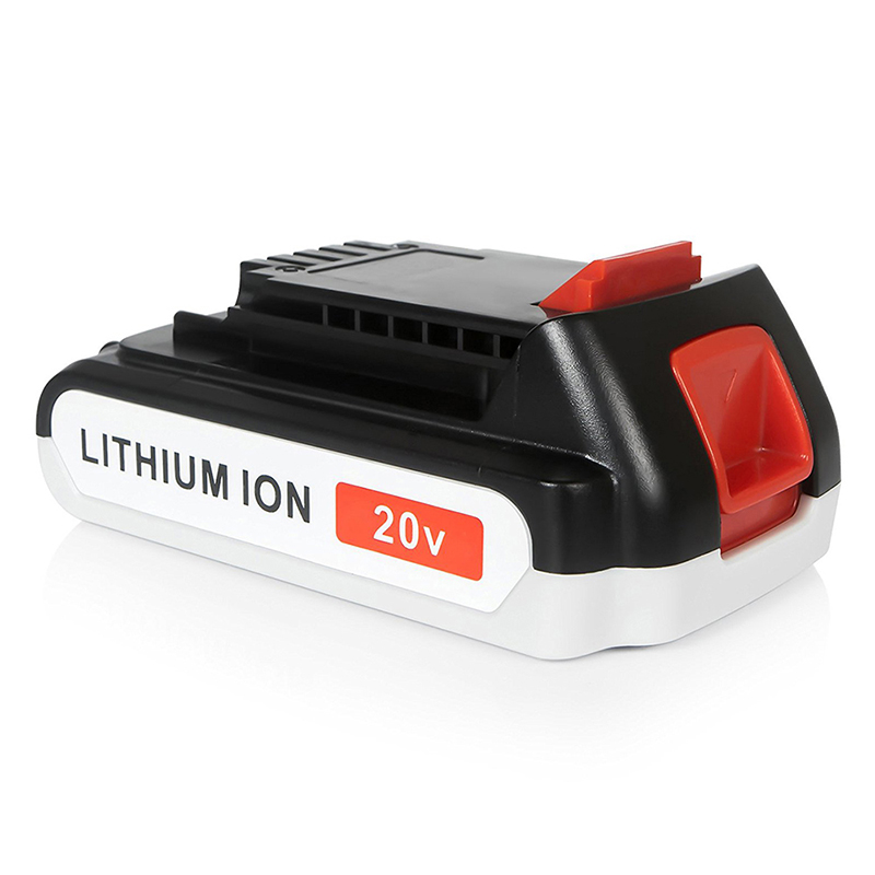 Li-ion 1500mAh 20V Batterier för utbyte av trådlösa verktyg för Black u0026 Decker LB20, LBX20, LBX4020, LB2X4020