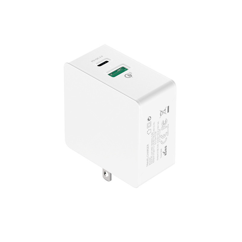 KPS-8006LC 5V3A + QC3.0 -33W USB-laddare