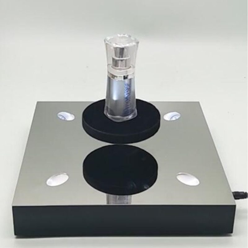 magnetisk levitating flytande botten ölflaska skor display rack tung 2kg max