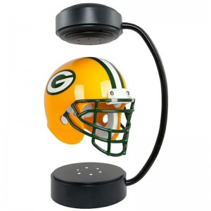 magnetisk levitationg Magnetisk flytande hjälm display rack