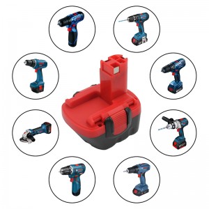 Bästa köp Ni-Cd 12V 1300mAh elverktyg Batteribyte för Bosch BAT043, BAT045