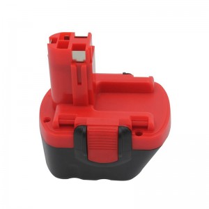 Ni-Cd-utbyte 12V 1700mAh elverktygsbatterier för Bosch BAT045, BAT049