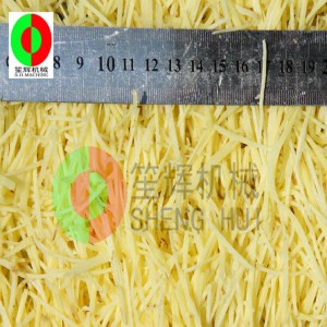 Skär ingefära maskin / skär ingefära maskin / frukt och grönsaks skärtråd / höggfärgad ingefära silke ingefära maskin (video) QS-50 / QS-100