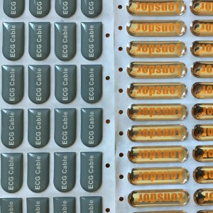 Små epoxypalaplister och oregelbundna små kupoliketter