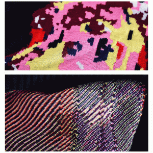 Senaste Hösten Vinter Långärmad Wolf Jacquard Women Tops Pullover Sweater