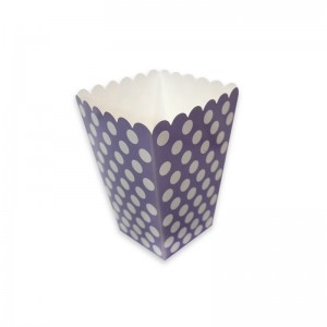 Bärbart papper Förpackningslåda för godis kartonglåda Färgglada OEM-designpackningsfallspartier