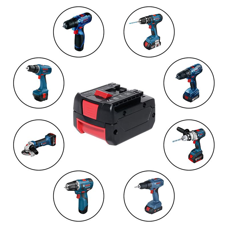 Li-ion 14.4V 3000mAh BAT607, BAT614 Bosch Ersättningsverktyg Batterier