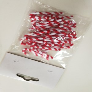 Jul Tillbehör Red Walking Stick Decoration för fest